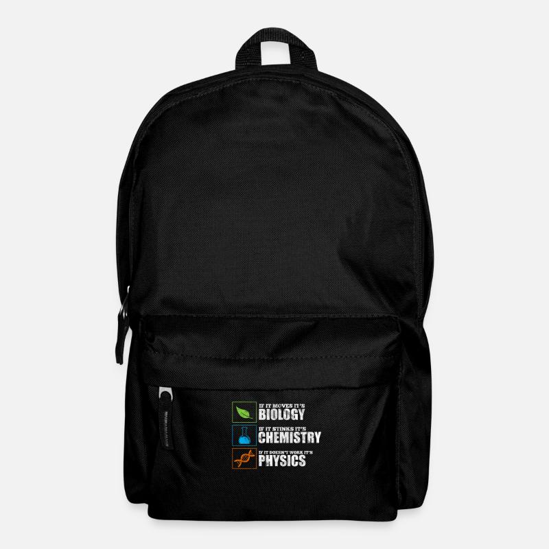Physics biology chemistry - Backpack - black