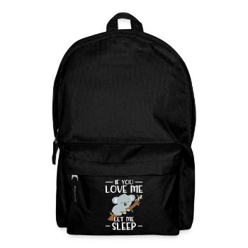 Lit de cadeau de chemise de sommeil Sleepyhead Long Sleeper - Sac à dos - noir - Devant