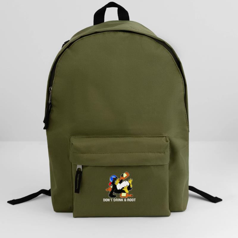 Linux Pinguin Sudo Admin Lustig Informatik PC Nerd Rucksack