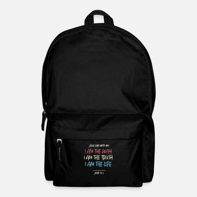 Jesus - Rucksack - Schwarz