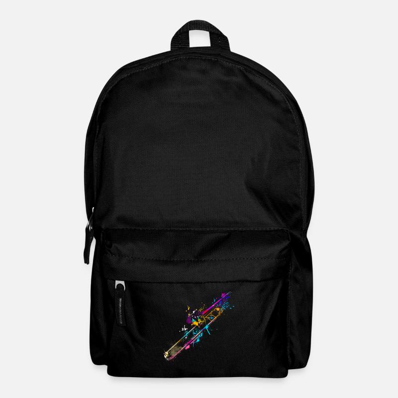 Tromboniste | Cadeau de trombone pour les joueurs de trombone - Sac à dos - noir