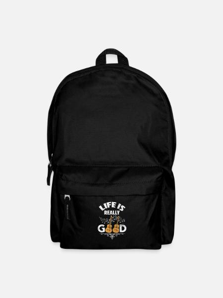 Gitarre - Rucksack - Schwarz