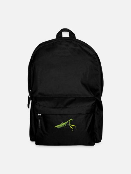 Cute Praying Mantis Love Funny Praying Mantis - Backpack - black