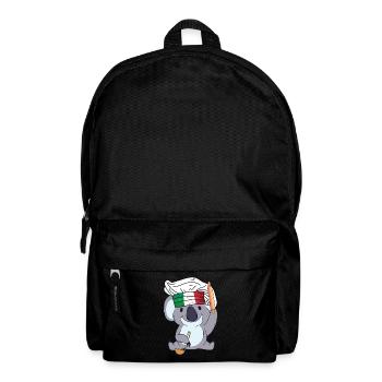 Italy Chef Koala Pizza Baker Rome Chef Kitchen - Backpack - black - Front