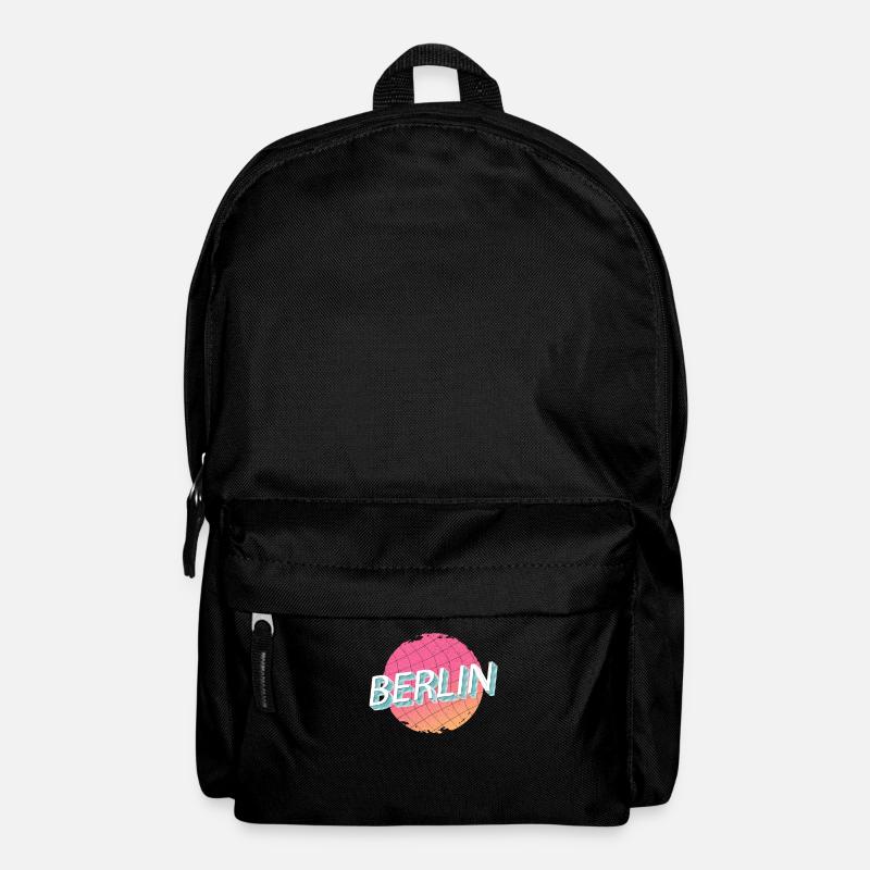 Vintage Berlin - Rucksack - Schwarz