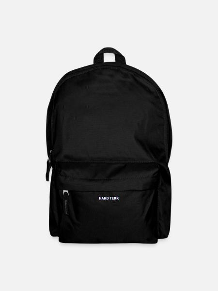 Hard Tekk Glitch - Tekk Tekke Hard Tekk Tekkno - Rucksack - Schwarz