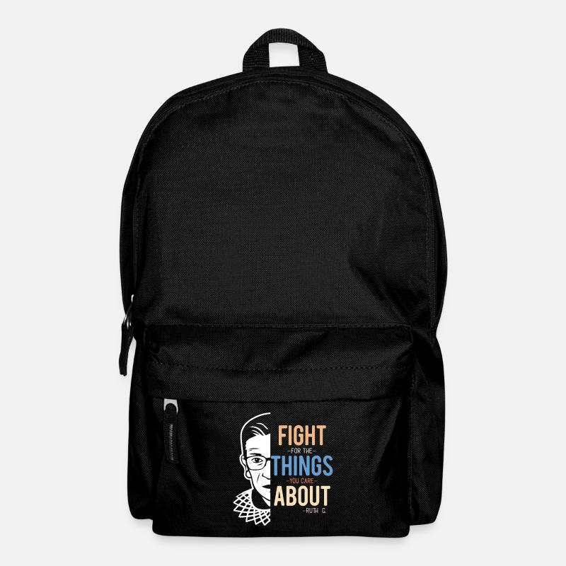 Fight For The Things You Care About RBG - Backpack - black