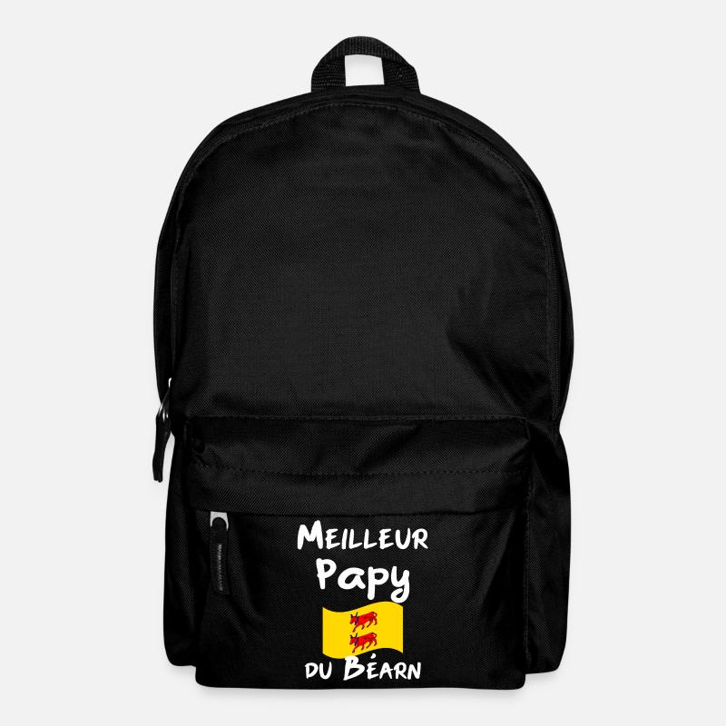 Meilleur Papy du Béarn blanc - Sac à dos - noir