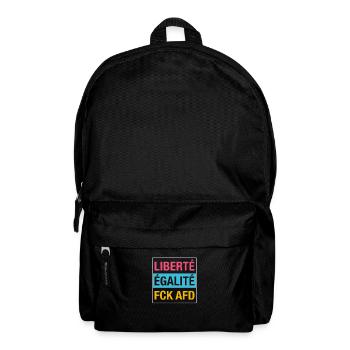 Maillot Liberté Égalité FCK AFD - Sac à dos - noir - Devant