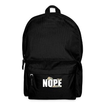 Lustiges Faultier Liebhaber Faultiere Geschenk - Rucksack - Schwarz - Vorne