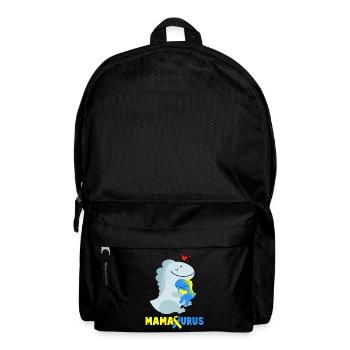 Syndrome de Down Mamasaurus Dino cadeau - Sac à dos - noir - Devant