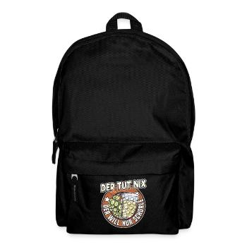 Pfälzer Weinschorle Schorle Lustig Geschenk Pälzer - Rucksack - Schwarz - Vorne
