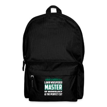 Lawn Whisperer Cadeau de jardinier drôle - Sac à dos - noir - Devant