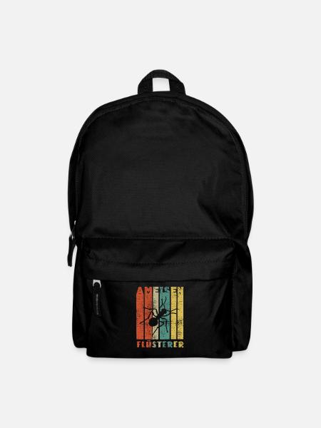 Ameisen Ameise Insekt Tier Spruch Geschenkidee - Rucksack - Schwarz