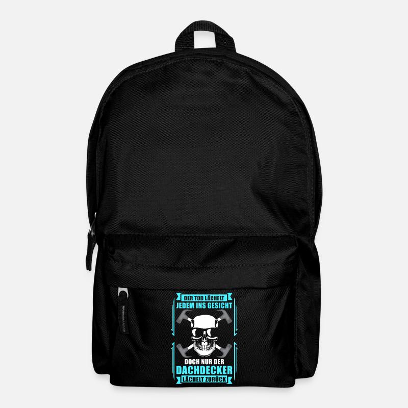 Dachdecker Geschenk | Dachdeckermeister lustiges - Rucksack - Schwarz