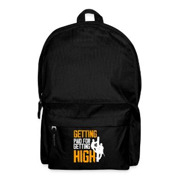 High voltage electrician electrician high voltage - Backpack - black - Front