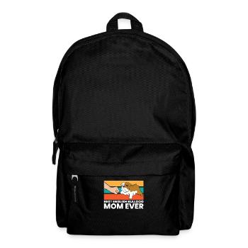 Best English Bulldog Mom Ever Cute Bulldog - Backpack - black - Front
