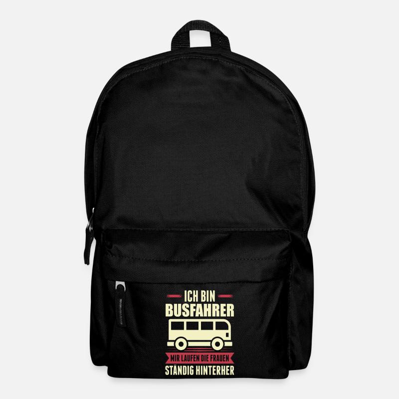 Busfahrer Geschenk Bus Busfahren Linienbus - Rucksack - Schwarz