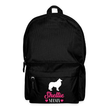 Shetland Sheltie Owner Gift - Backpack - black - Front