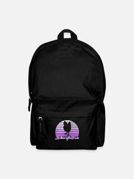 Hühnerflüsterin Hühner Hühnerhalter - Rucksack - Schwarz