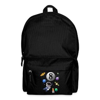 8ème anniversaire 8 ans astronaute spatial spatial - Sac à dos - noir - Devant