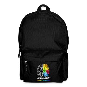 Neurodiversity Celebrate The Spectrum - Rucksack - Schwarz - Vorne