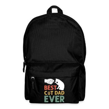 Best Cat Dad Ever, Cat Daddy Gift - Sac à dos - noir - Devant