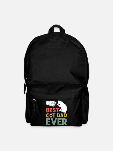 Best Cat Dad Ever, Cat Daddy Gift - Sac à dos - noir
