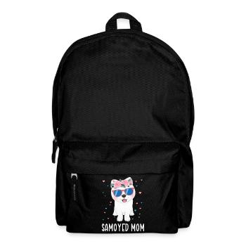 Samoyed Mama Samoyed Samoyed Dog Gift - Backpack - black - Front