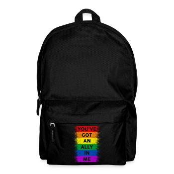 You've Got An Ally In Me LGBT Pride - Backpack - black - Front