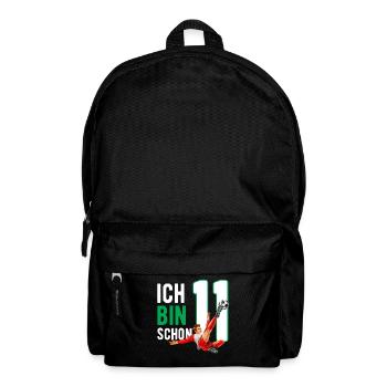 11. Geburtstag 11 Jahre Fußball Fußballspieler - Rucksack - Schwarz - Vorne