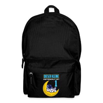 1. Geburtstag 1 Jahr Astronaut Weltraum Party - Rucksack - Schwarz - Vorne