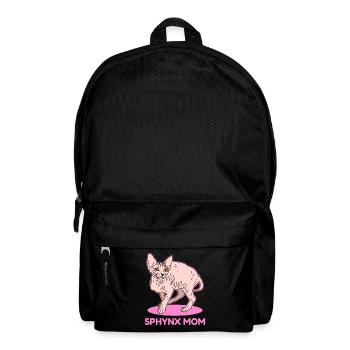 Sphynx Mom Sphynx-Katze | Sphinx Katze Geschenk - Rucksack - Schwarz - Vorne
