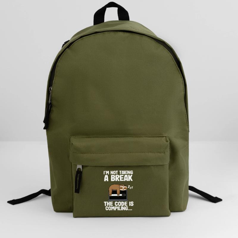 Programmierer Faultier Informatiker Nerd Coder Bug Rucksack