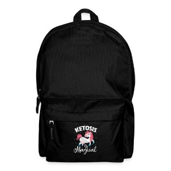 Keto Diet - Backpack - black - Front