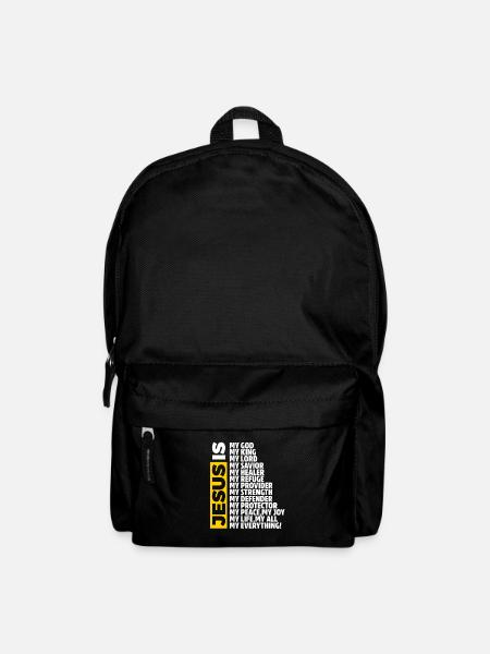 Jesus Christus Christ Christlich Religion Geschenk - Rucksack - Schwarz