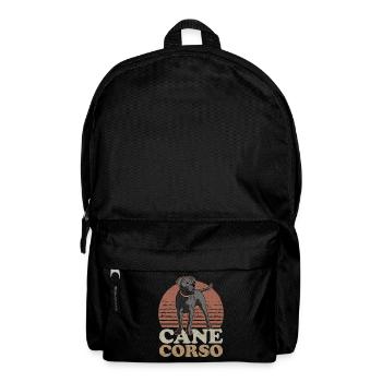 Cane Corso Italiano Chien Propriétaire Cadeau - Sac à dos - noir - Devant