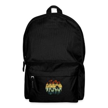 Wald - Rucksack - Schwarz - Vorne