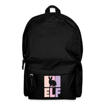 11. Geburtstag Mädchen 11 Jahre Kaninchen Hase - Rucksack - Schwarz - Vorne