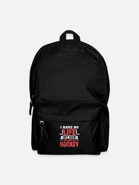 Eishockey - Rucksack - Schwarz