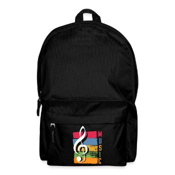 Music Musicians Singing Singer Singer Musician - Backpack - black - Front