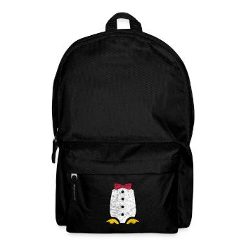Pinguin - Rucksack - Schwarz - Vorne