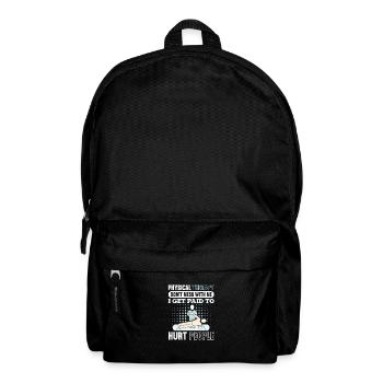 Physiotherapist - Backpack - black - Front