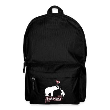 Meilleur Elephant Mama Mama - Sac à dos - noir - Devant