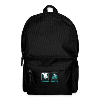 Funny cyclist - Backpack - black - Front