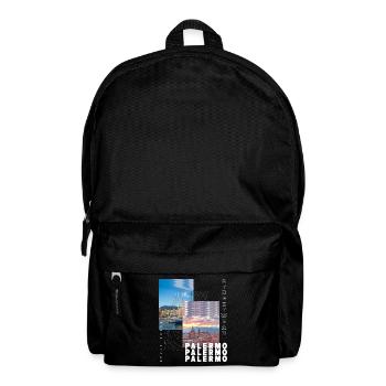 Palermo Italy City Skyline Home Love - Backpack - black - Front