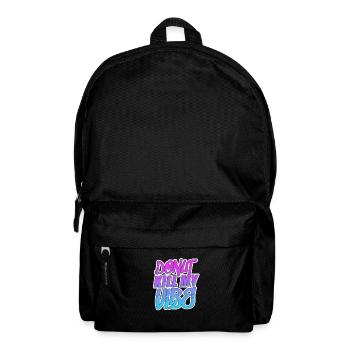Donut Sweets Donuts Food Baker Gift - Backpack - black - Front