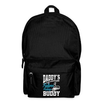 Cadeau amusant de pêcheur - Sac à dos - noir - Devant