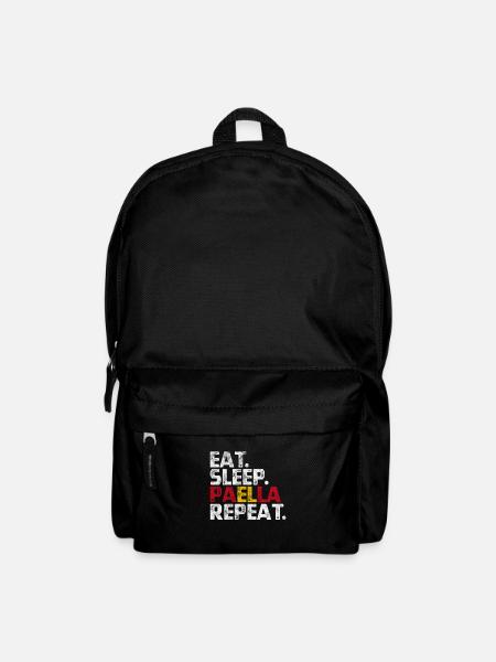 Spanien Spanisch Paella Spanier Urlaub Geschenk - Rucksack - Schwarz