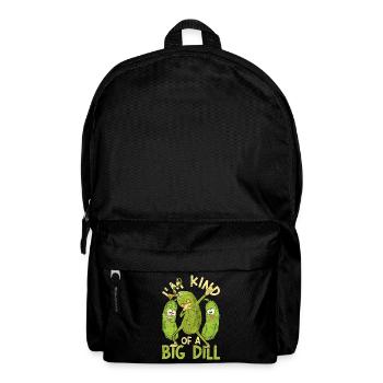 Dabbing Gewürzgurke Geschenkidee Gemüse Gurke - Rucksack - Schwarz - Vorne